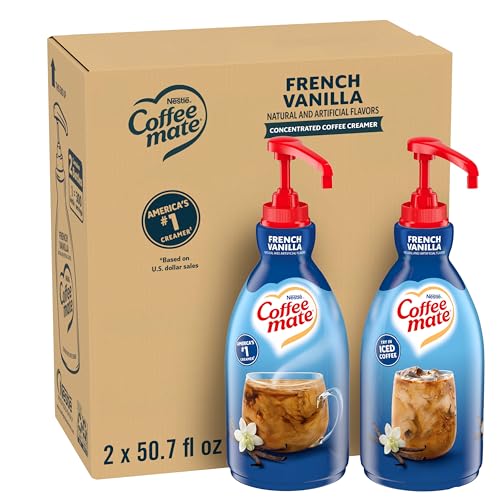 Nestle Coffee mate French Vanilla Concentrated Liquid Pump Bottle