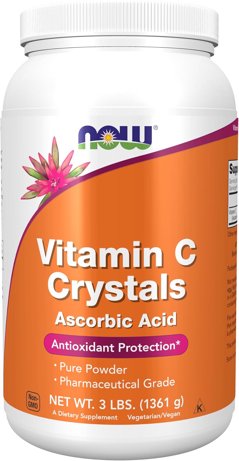 NOW Vitamin C Crystals 3 lb