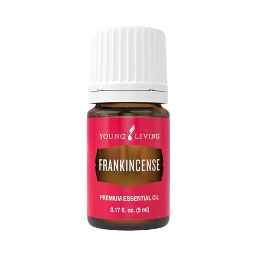Young Living Frankincense Essential Oil | Premium Essential Oil for Diffuser & Skin Care | Grounding Aroma & Relaxing Scent | 100% Pure Oils | 5 ml
