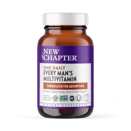 New Chapter Men's Multivitamin 72 ct