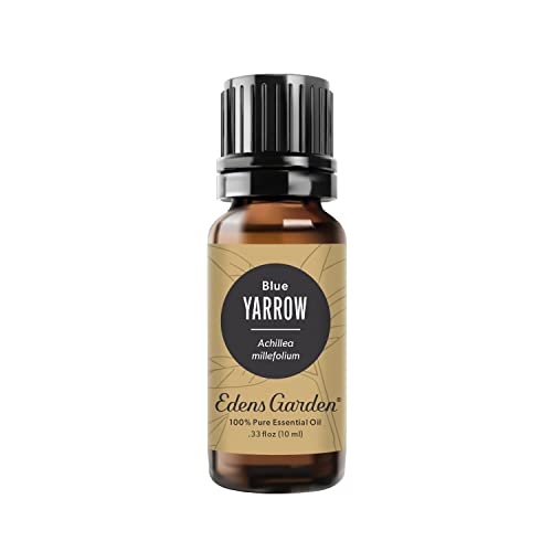 Edens Garden Yarrow- Blue Essential Oil- 100% Pure Premium Grade, Undiluted, Natural, Therapeutic, Aromatherapy, The Best for Diffuser, Skin, Face, Hair 10 ml (.33 fl oz)