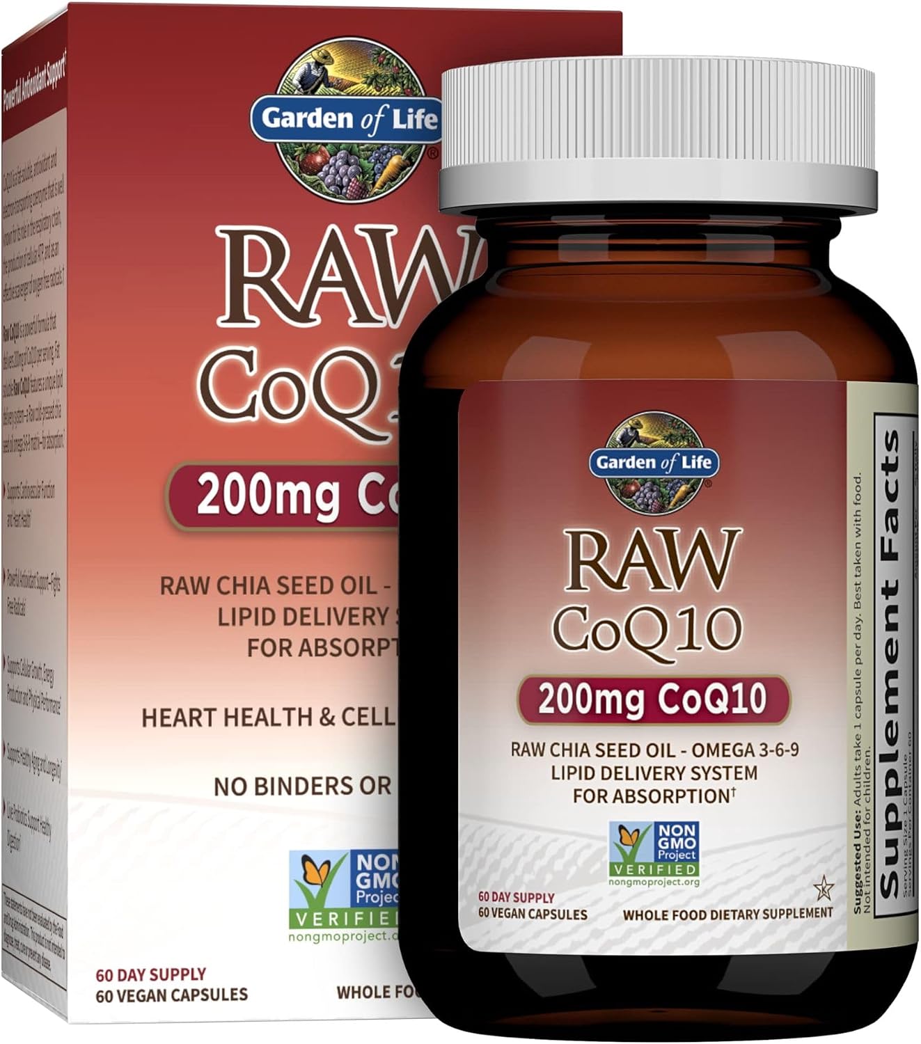 Garden of Life CoQ10 Vegan Omega 3