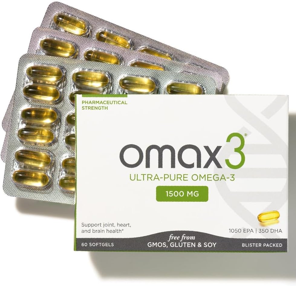 Omax3 Natural Omega 3 Fish Oil