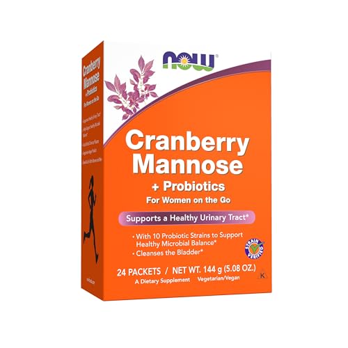 NOW Cranberry Mannose + Probiotics