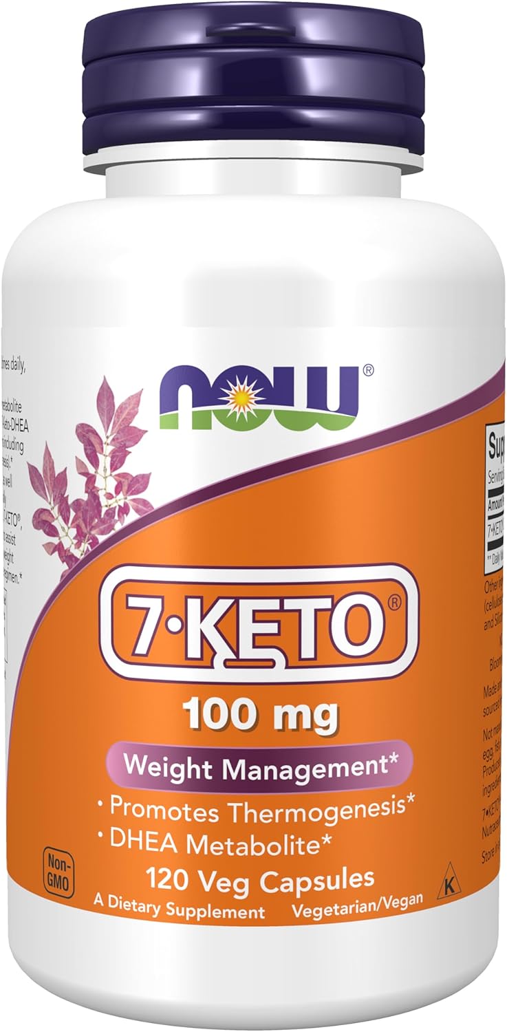 NOW 7-Keto 100 mg Veg Capsules