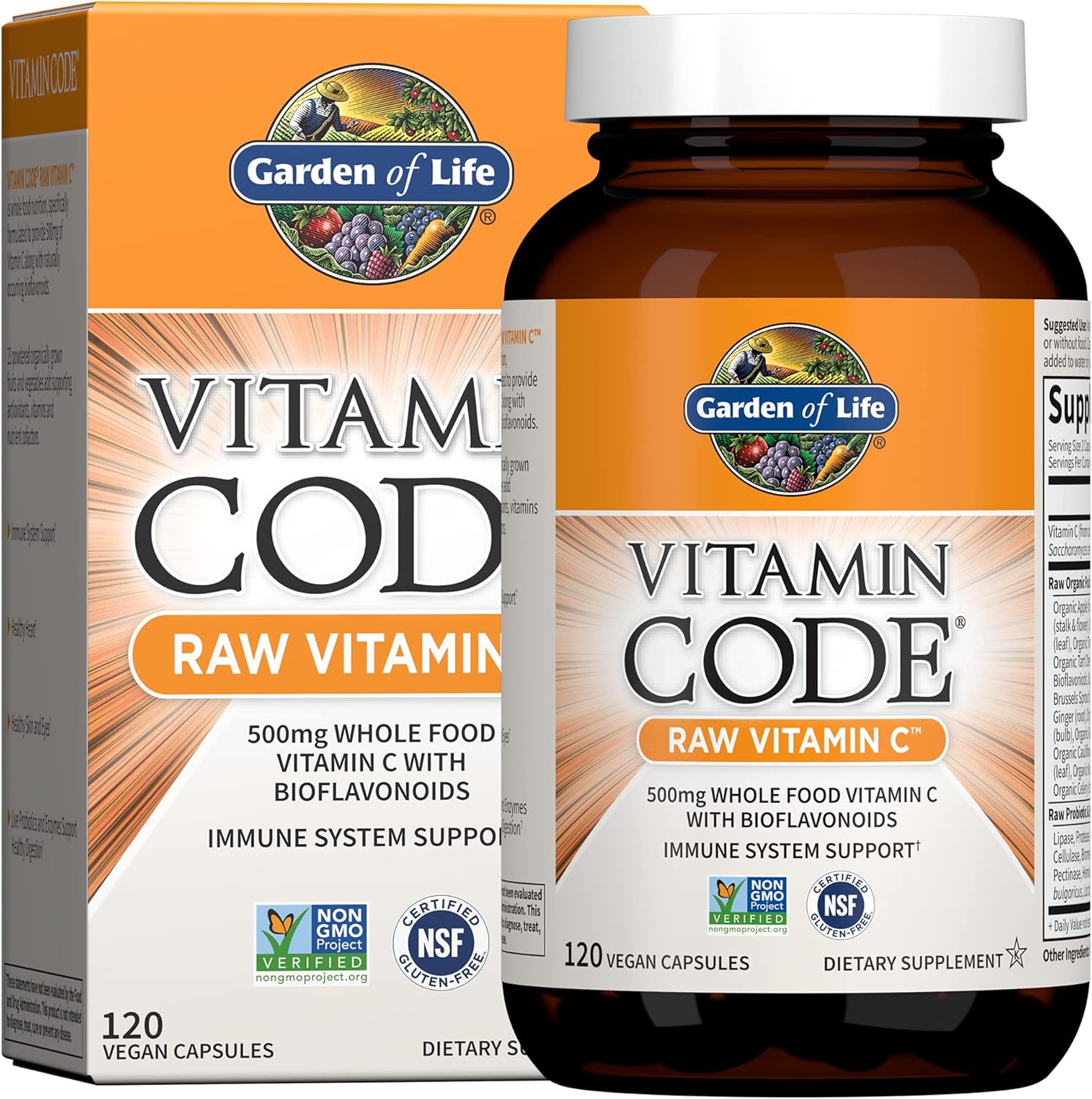 Garden of Life Vitamin Code Raw C