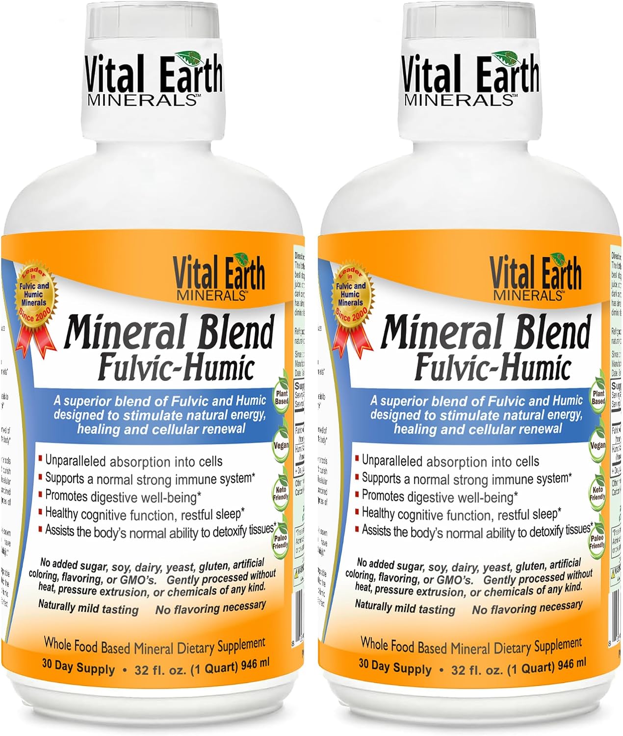Vital Earth Minerals Fulvic Humic Blend