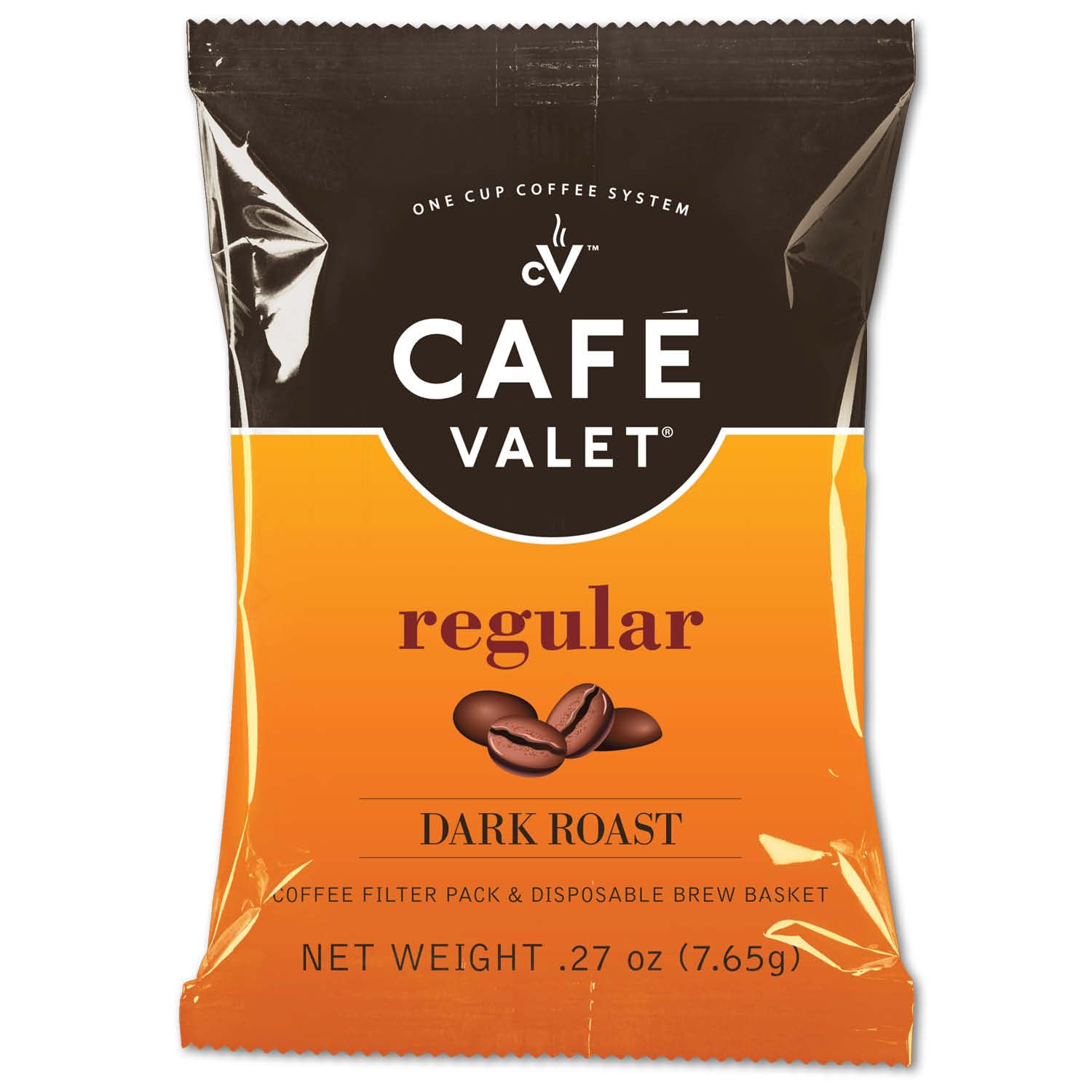 Cafe Valet Regular Dark Roast Packets