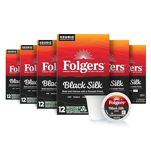 Folgers Black Silk Dark Roast Coffee