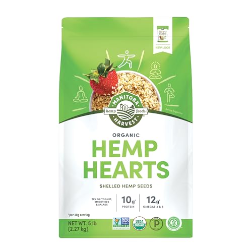 Manitoba Harvest Organic Hemp Hearts (5 lb)
