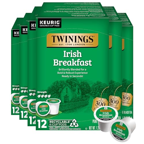 Twinings Irish Breakfast Black Tea 72 K-Cup Pods