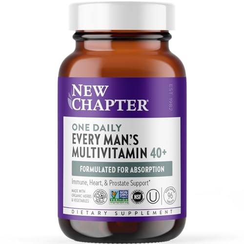 New Chapter Men's Multivitamin 40+