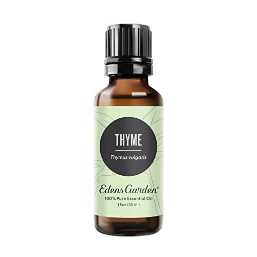 Edens Garden Thyme Essential Oil- 100% Pure Premium Grade, Undiluted, Natural, Therapeutic, Aromatherapy, The Best for Diffuser, Candle, Laundry, Kid Safe 30 ml (1 fl oz)