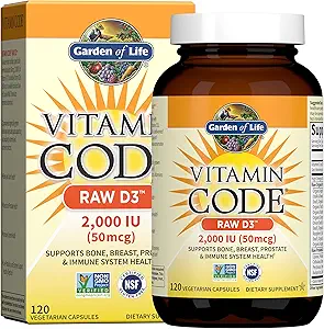 Garden of Life Vitamin D Raw D3 (Budget)