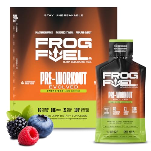 Frog Fuel Ultra Energy Gel & Energized Pre Workout Shot