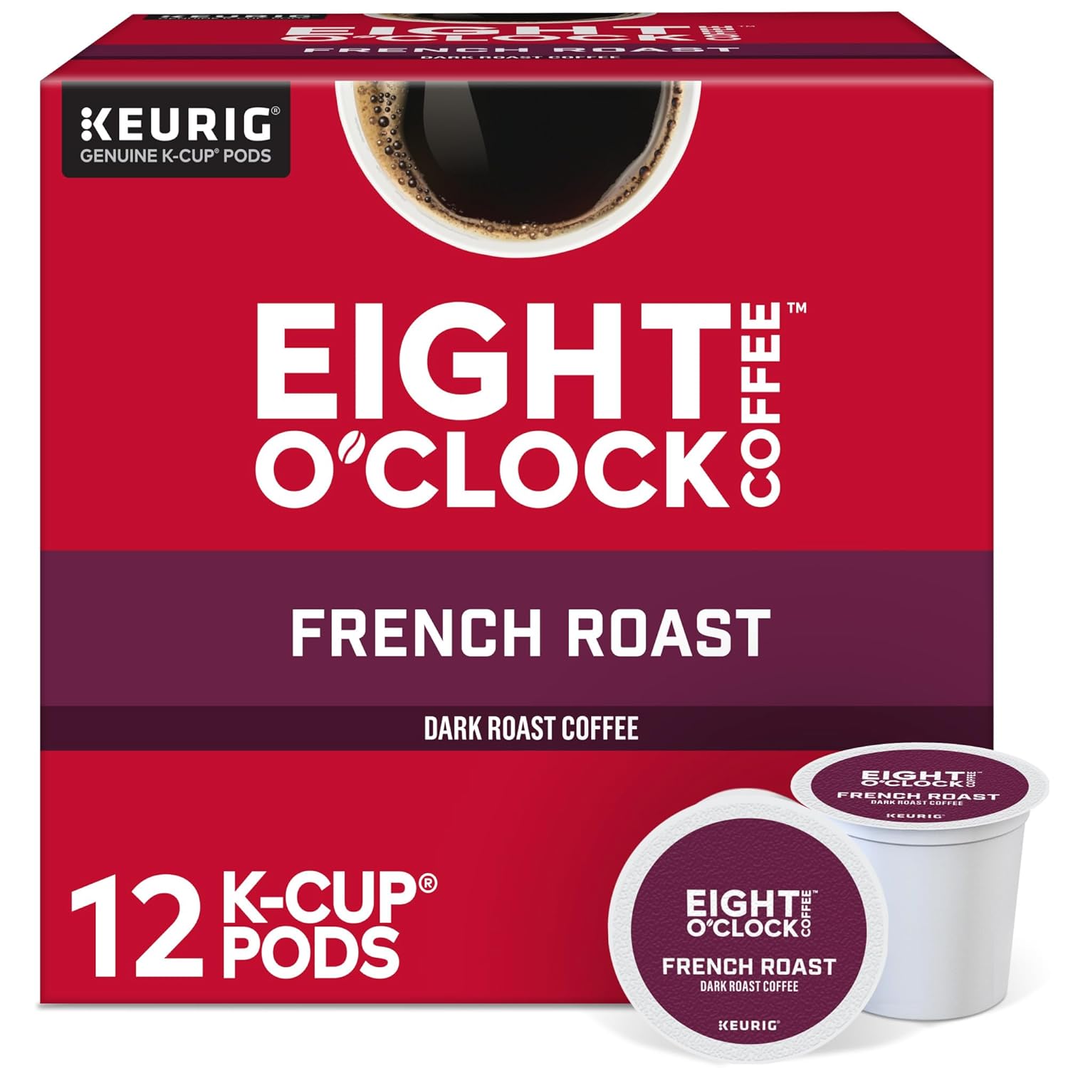 Eight O'Clock French Roast K-Cups