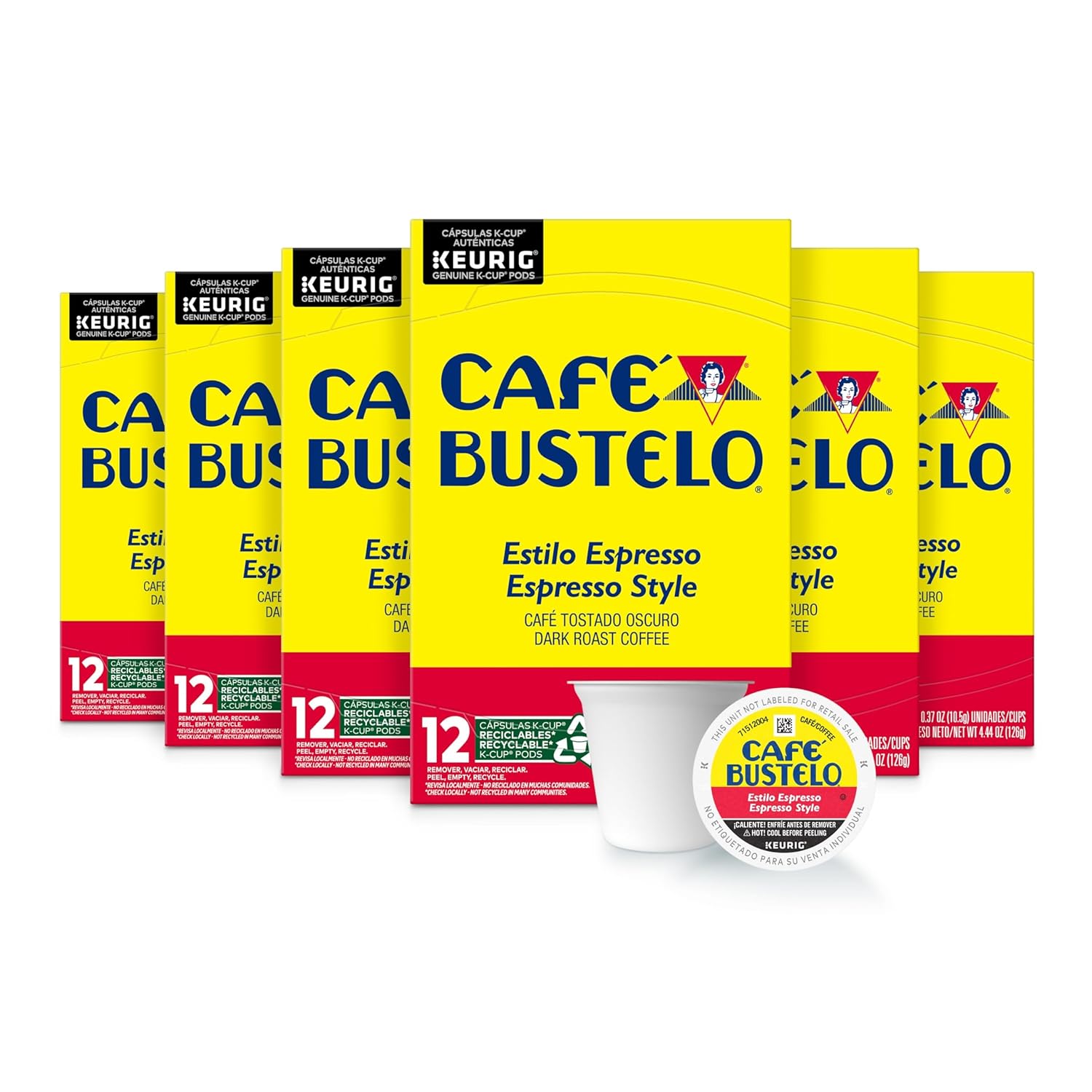 Cafe Bustelo Espresso Style Dark Roast
