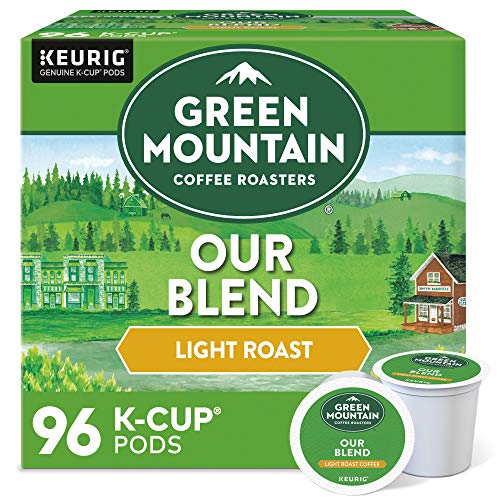 Green Mountain Coffee Roasters Our Blend Keurig Single-Serve K-Cup Pods, Light Roast, 96 Count