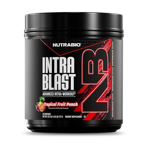 NutraBio Intra Blast Bcaa Powder (Tropical Fruit Punch)