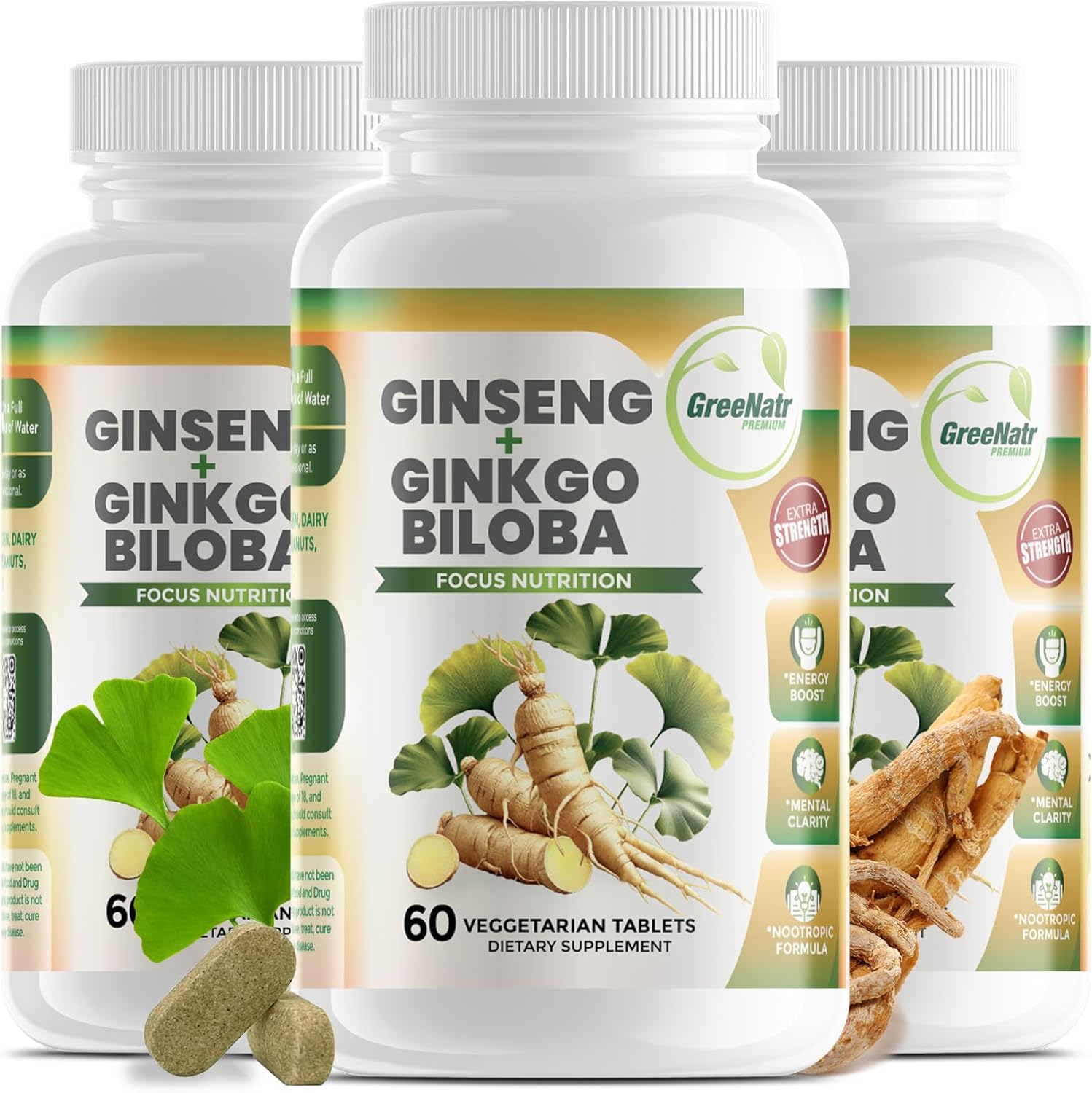 GreeNatr Ginkgo & Red Ginseng
