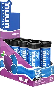 Nuun Sport + Caffeine: Electrolyte Drink Tablets
