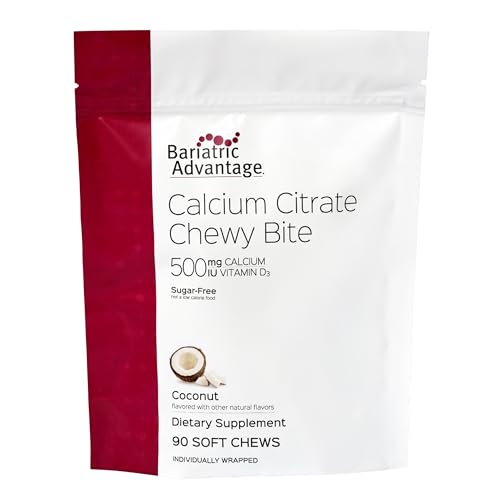 Bariatric Advantage Calcium Citrate Chewy Bites