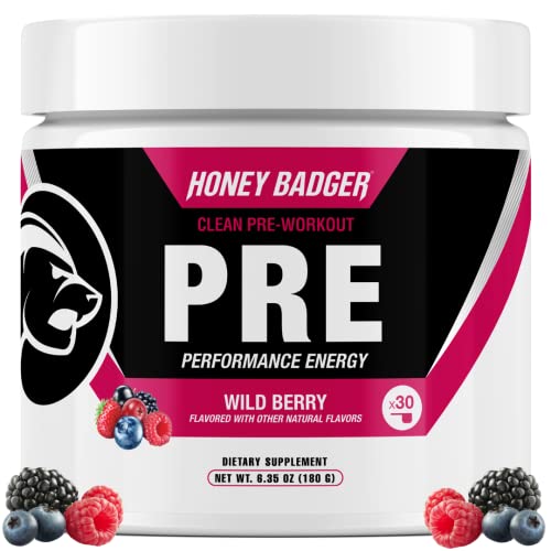 Honey Badger Pre Workout (Wild Berry)