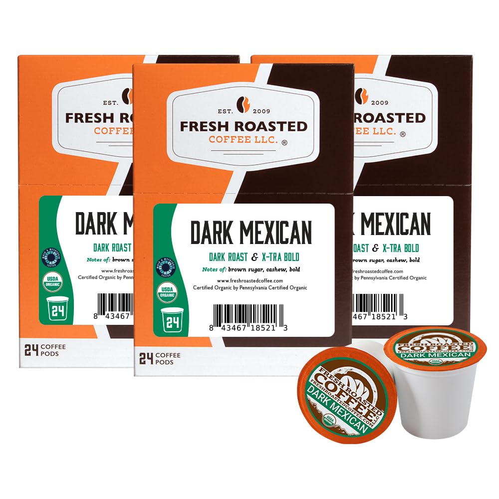 Fresh Roasted Coffee Organic Dark Mexican