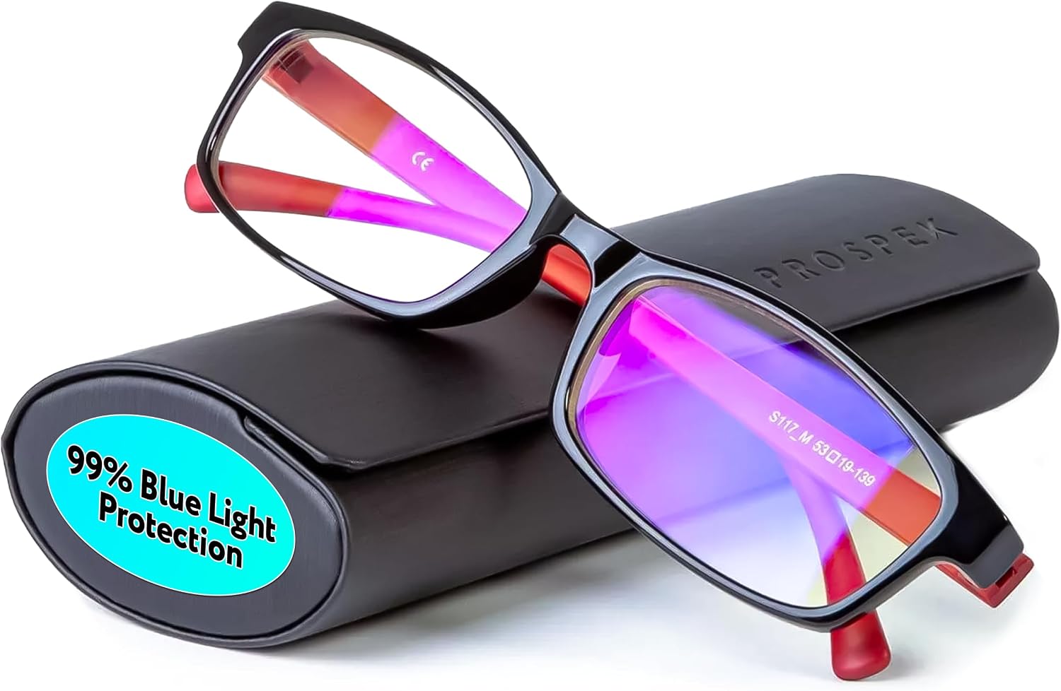 PROSPEK Clear-Lens Reading Glasses