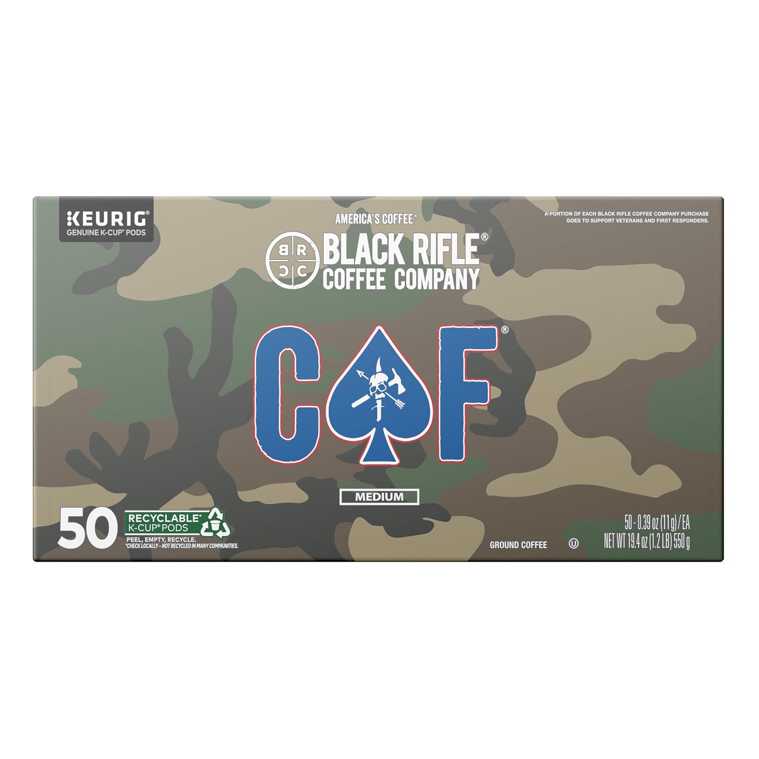Black Rifle Coffee CAF (50 ct)