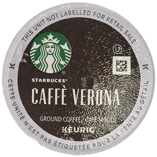Starbucks K-Cup Coffee PodsDark Roast CoffeeCaffe Verona for Keurig Brewers100% Arabica4 boxes (96 pods total)
