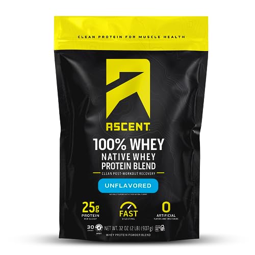 Ascent 100% Whey (Unflavored)
