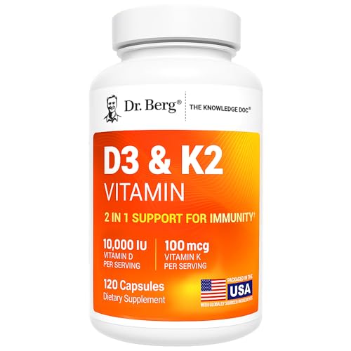Dr. Berg Maximum Strength D3 K2 10,000 IU