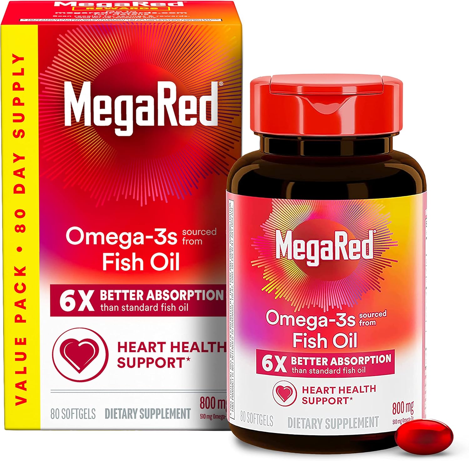 MegaRed Advanced 6X Absorption
