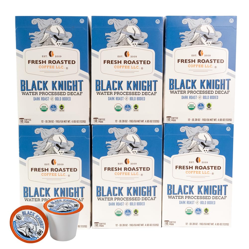 Fresh Roasted Coffee Black Knight Organic Decaf