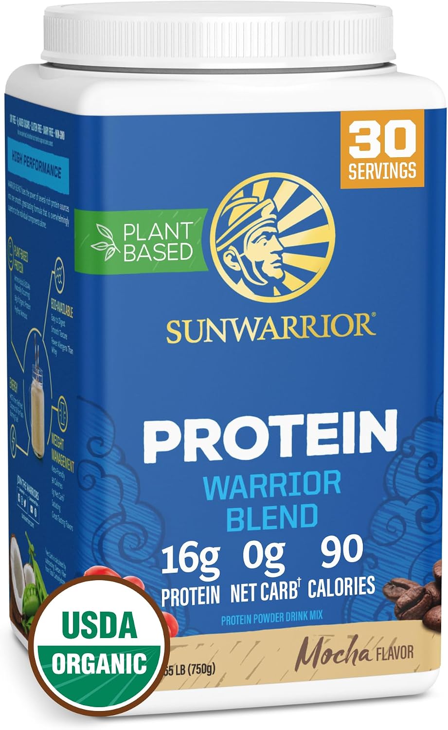 Sunwarrior Warrior Blend — Mocha