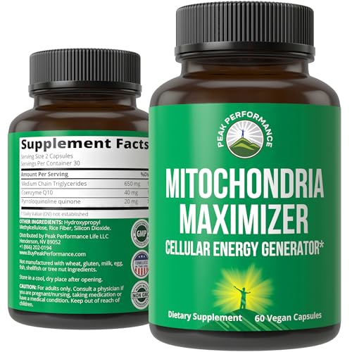 Mitochondria Maximizer with CoQ10 and PQQ