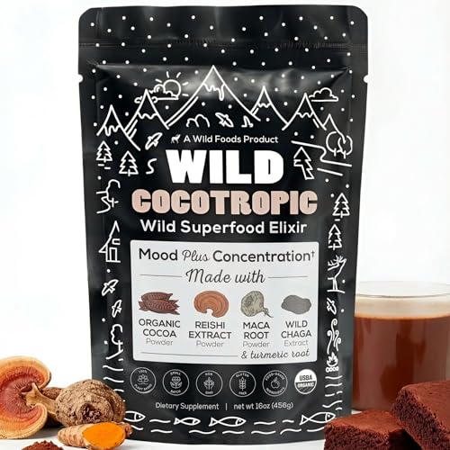 Wild Foods Organic Cocotropic Mushroom Hot Cocoa