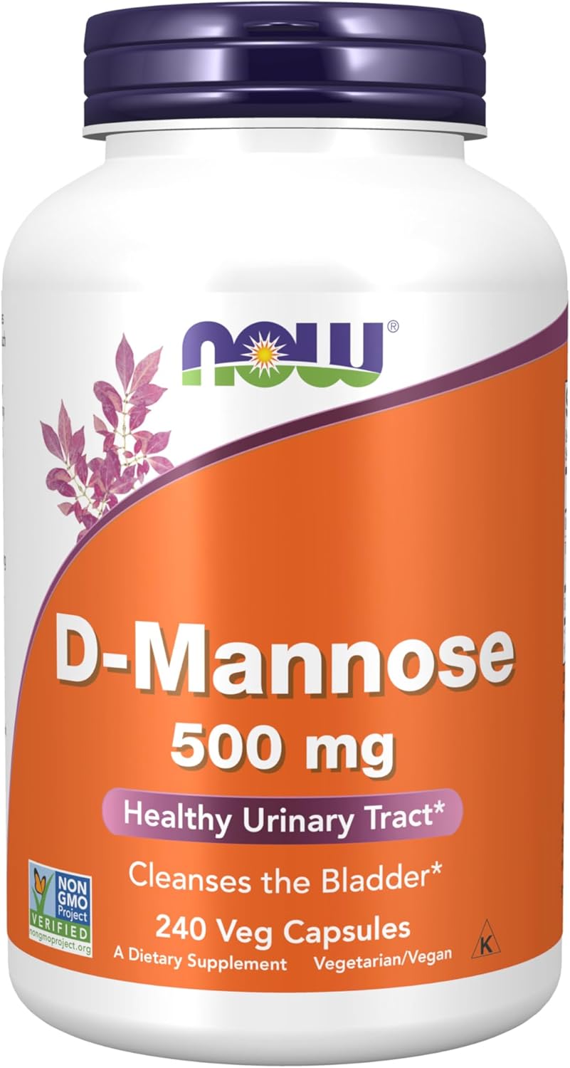 NOW Foods D-Mannose 500 mg