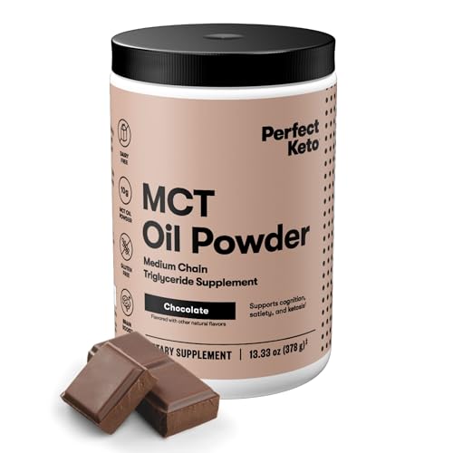 Perfect Keto 7g MCT Oil Powder (Chocolate)