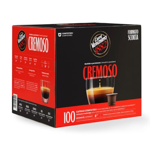 Caffe' Vergnano 1882 Cremoso 100 Ct