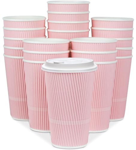 Disposable 16oz Ripple Cups (Glowcoast)