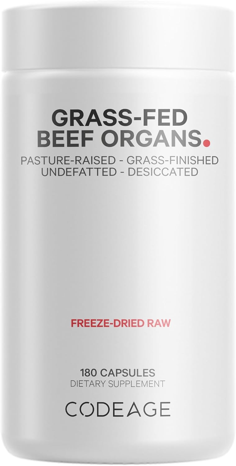 Codeage Grass-Fed Beef Organs