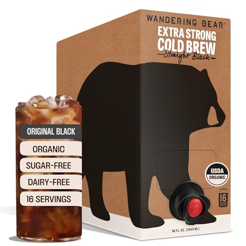 Wandering Bear Straight Black (96oz)