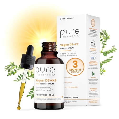 Pure Therapro Rx Vegan D3 + K2 Full Spectrum Liquid