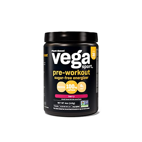 Vega Sport Sugar Free Pre-Workout Energizer (4 oz)