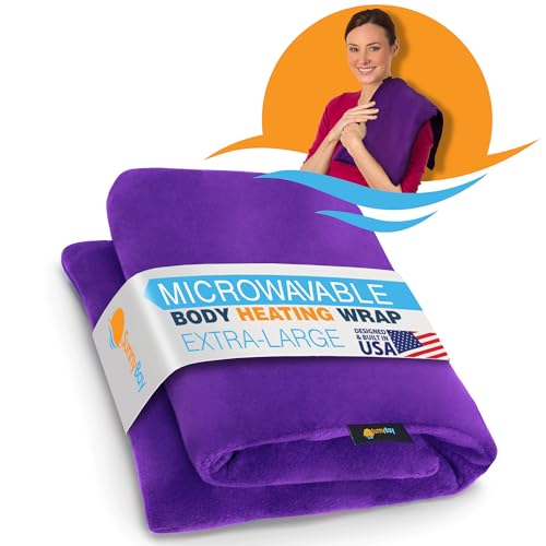 SunnyBay Extra Large Microwave Heating Pad (Purple)