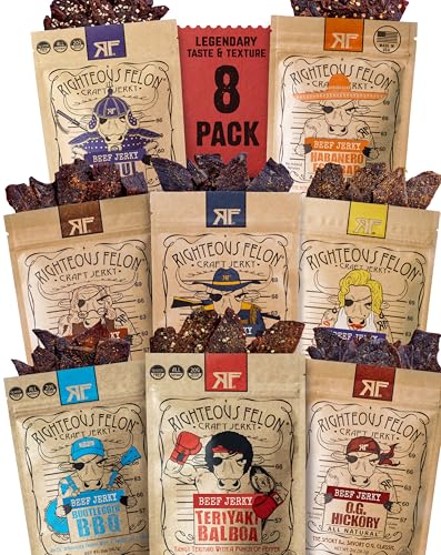 Righteous Felon Beef Jerky Sampler