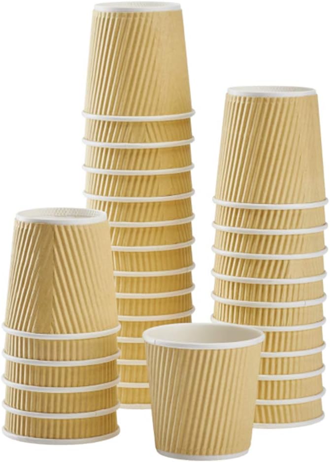 Karat 4 oz Ripple Cups