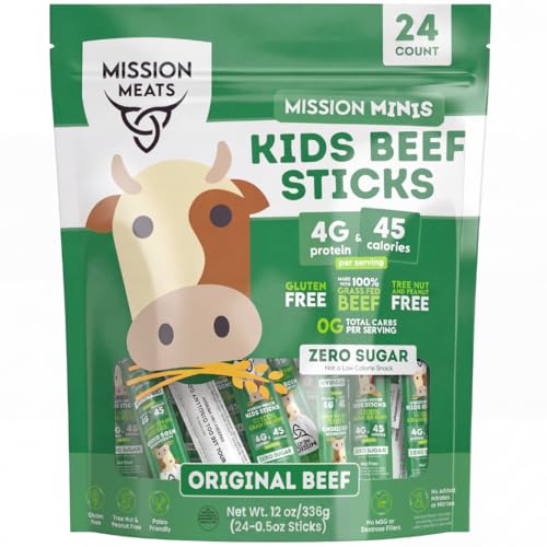 Mission Meats Kids Beef Sticks (Grass Fed)